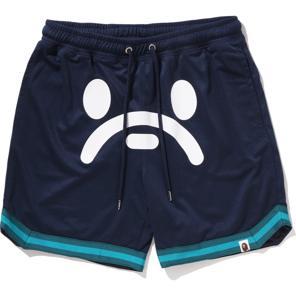 BAPE X JUST DON MILO RELAXED FIT BASKETBALL SHORTS MENS