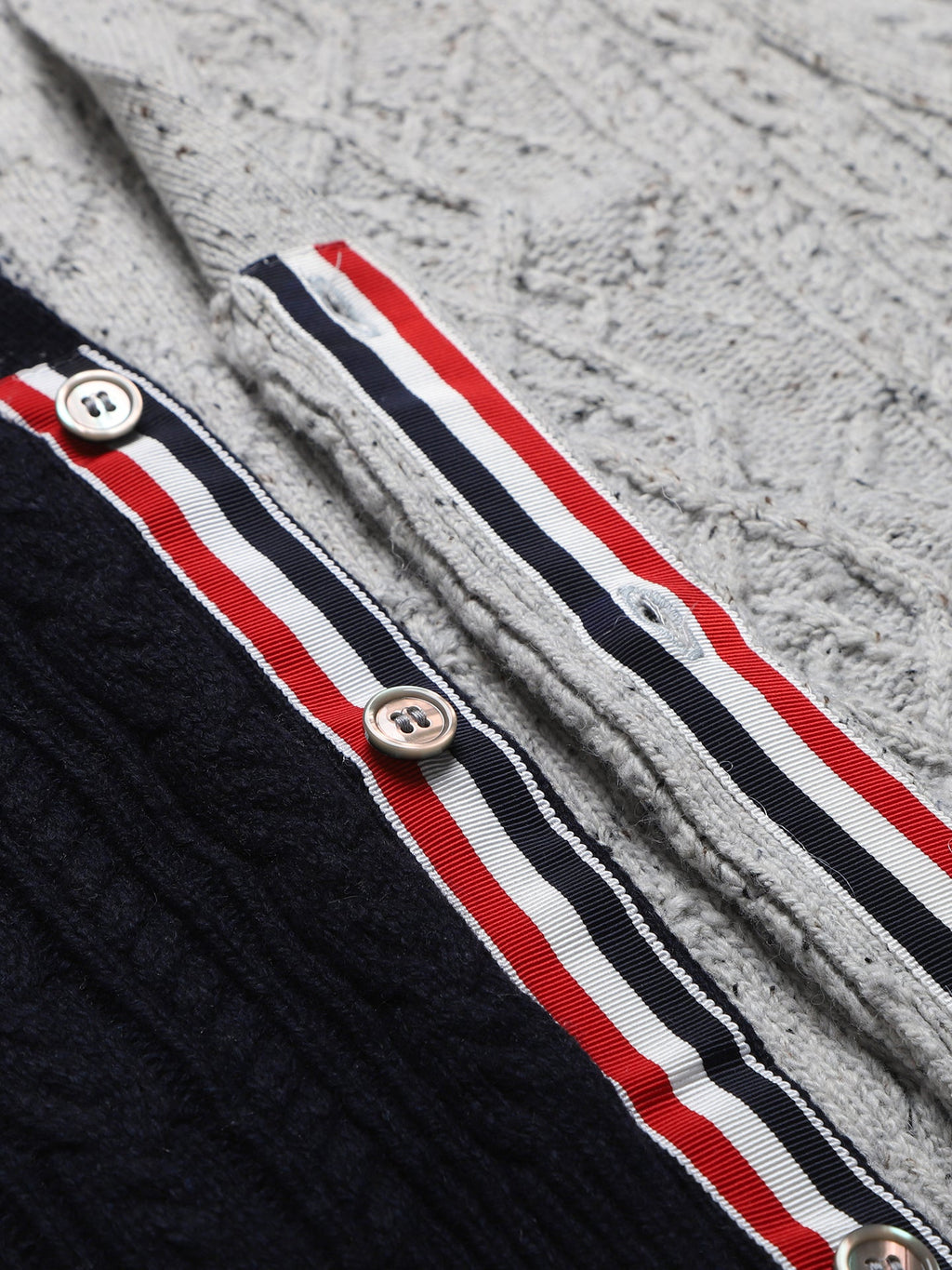 Cable knit cardigan | Thom Browne