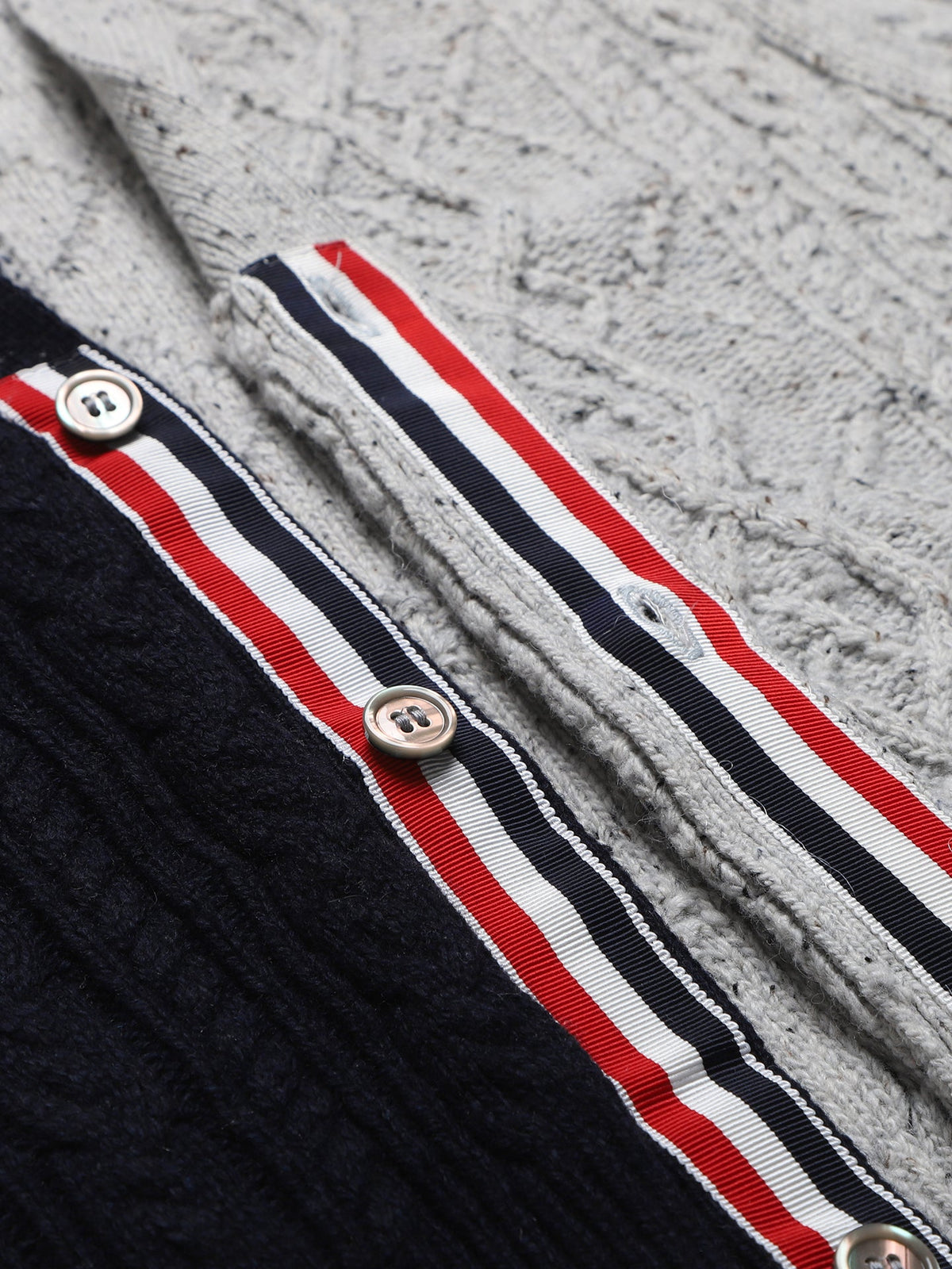 Cable knit cardigan | Thom Browne
