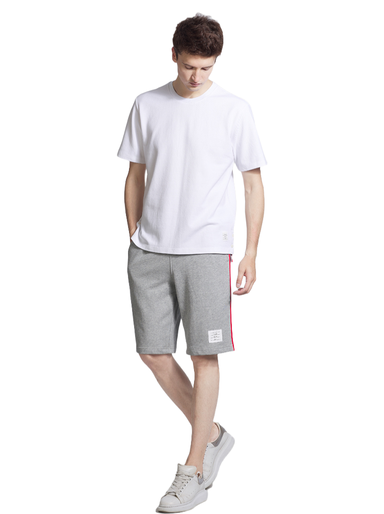 Casual crew neck T-shirt | Thom Browne