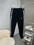 Ralph Lauren Men's Side‑Stripe Drawstring Jogger Pants