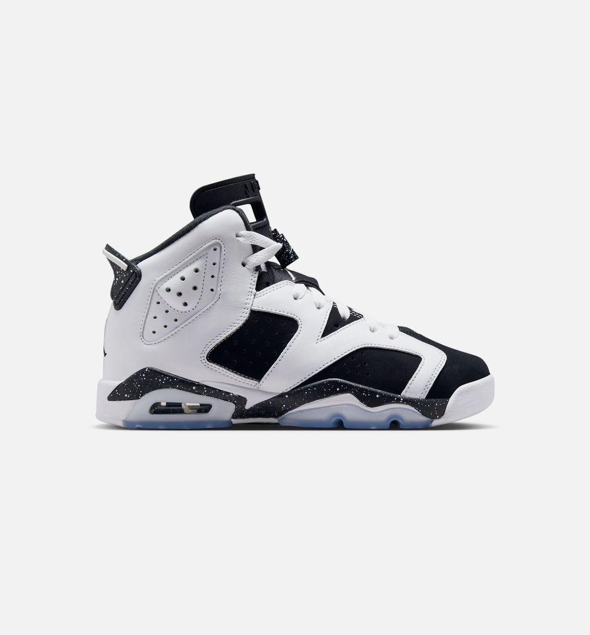Air Jordan 6 Retro Black and White Grade School Shoe - Black/White