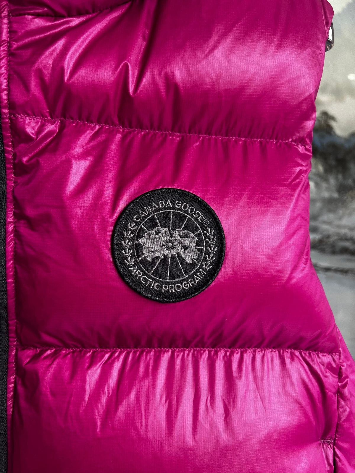 Canada Goose Magenta Freestyle Crew Down Vest