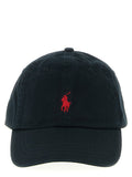 Polo Ralph Lauren Black Cotton Baseball Cap