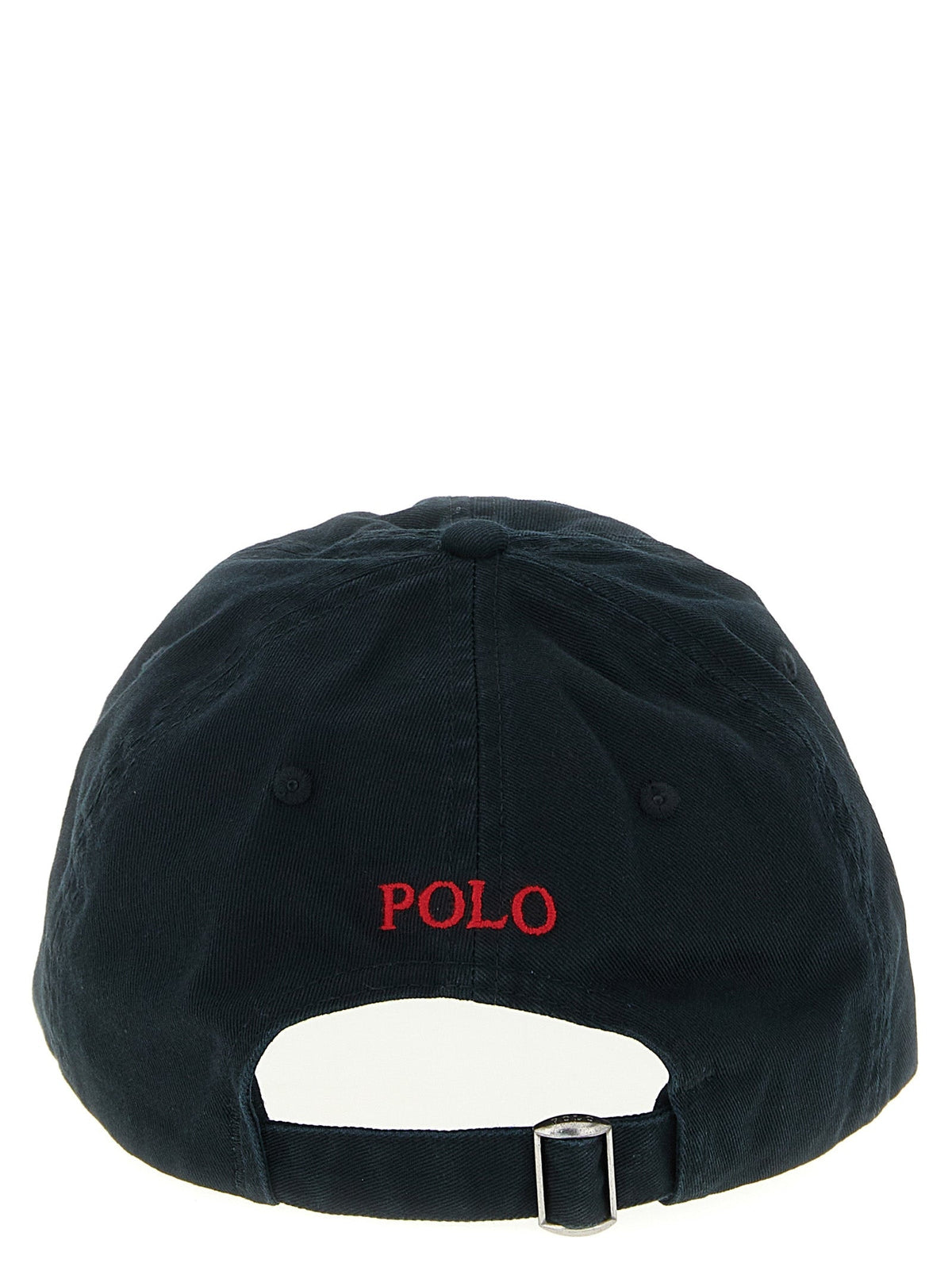 Polo Ralph Lauren Black Cotton Baseball Cap