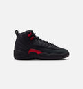 Air Jordan 12 Retro Bloodline Grade School Sneakers - Black / Varsity Red