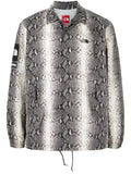 Supreme x The North Face snakeskin-print taped seam jacket