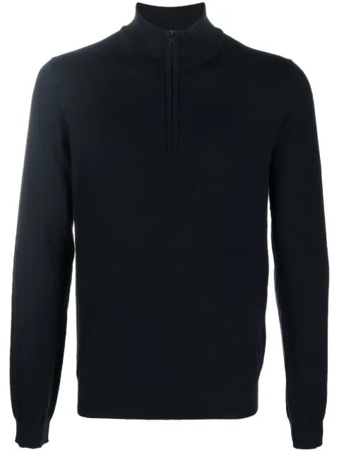 HUGO roll-neck virgin wool jumper