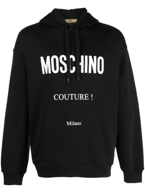 Moschino Couture! print hoodie