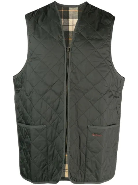 Barbour zip-up quilted gilet