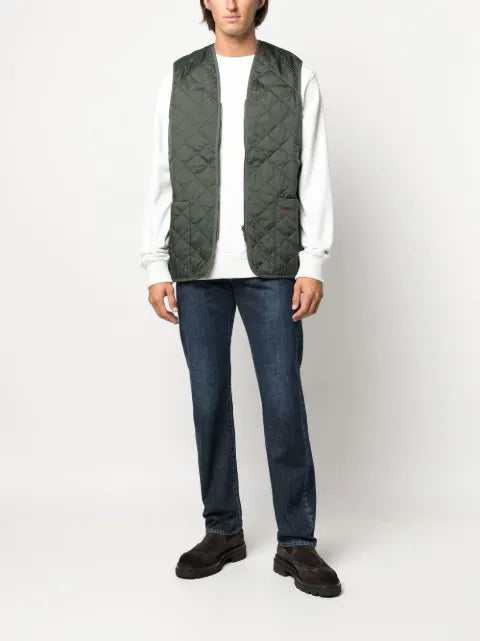 Barbour zip-up quilted gilet