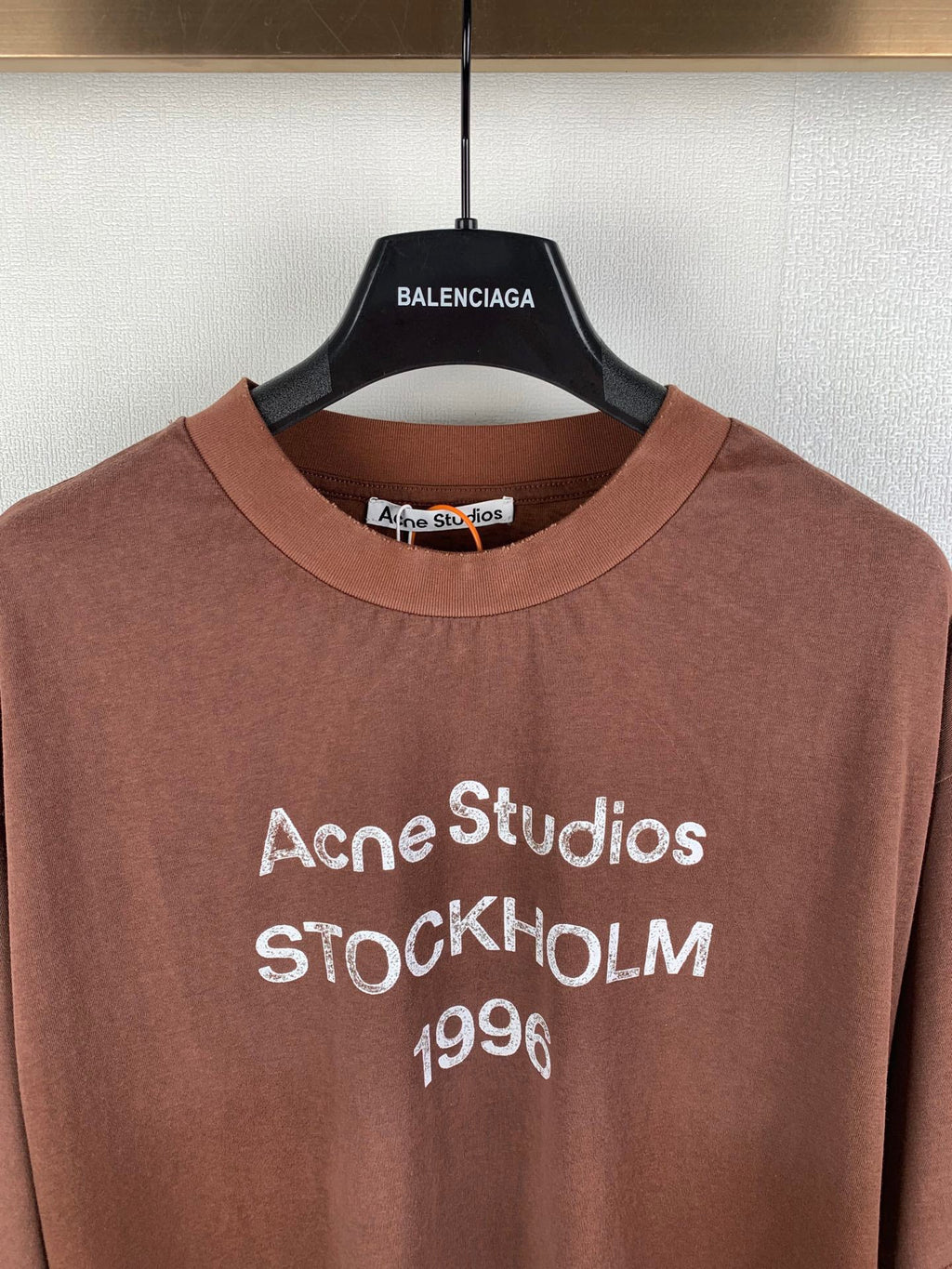 Acne Studios Stockholm 1996 Print Oversized Short‑Sleeve T‑Shirt