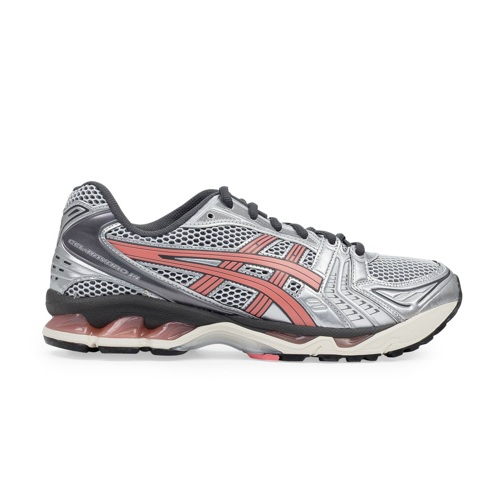 White / Silver / Papaya Gel-Kayano 14 Sneaker