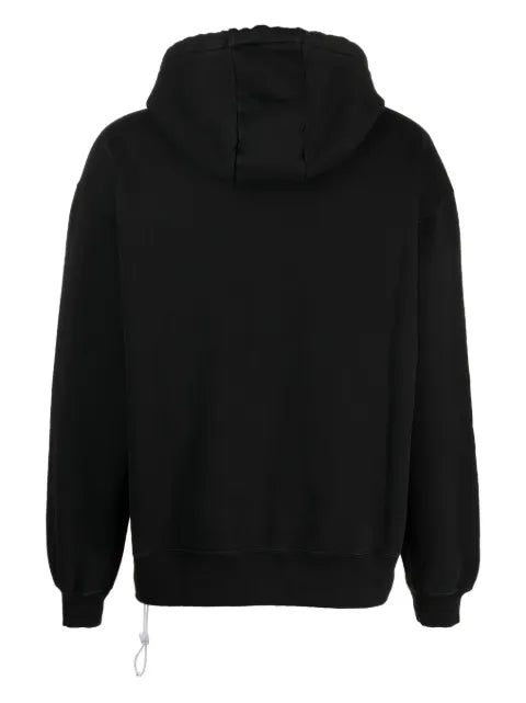 Bonsai logo-print cotton hoodie