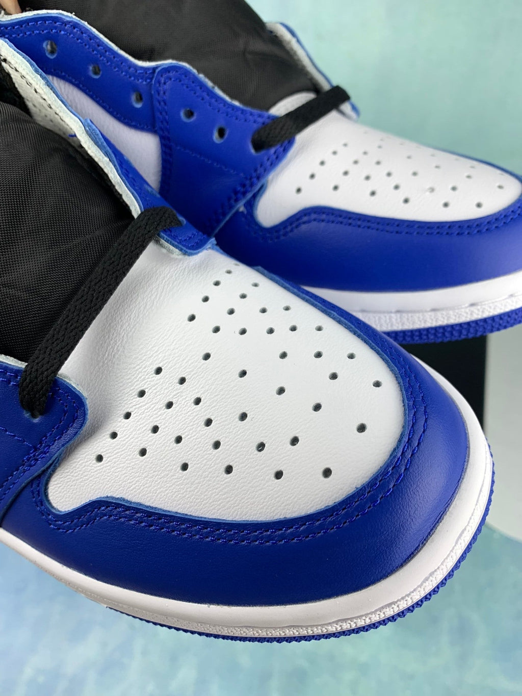 Air Jordan 1 High Game Royal Small Lightning 555088-403 Unisex Sneakers