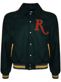 RHUDE Varsity wool bomber jacket