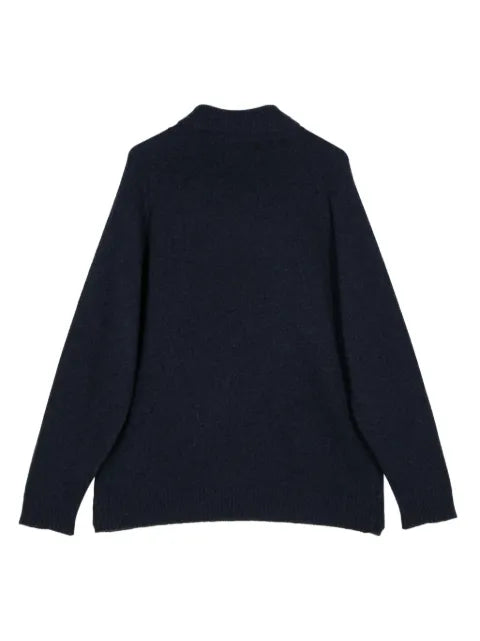 Leathersmith of London intarsia-knit wool jumper