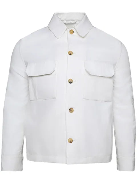 Loro Piana Daito cotton shirt jacket