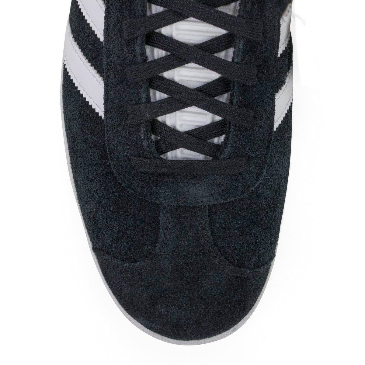 BLACK/WHITE/GOLD GAZELLE SNEAKERS
