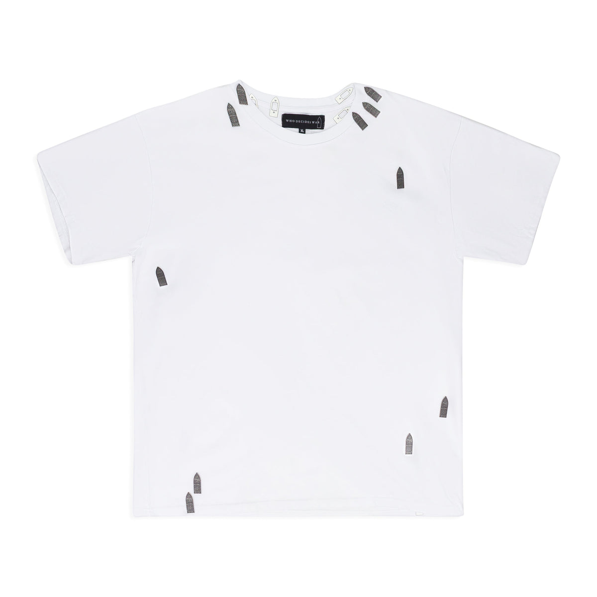 WHITE HARDWARE SHORT SLEEVE T-SHIRT