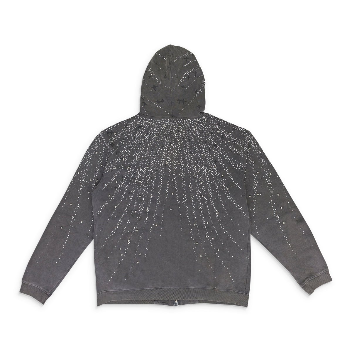 BLACK 20K STELLER DIAMOND HOODIE
