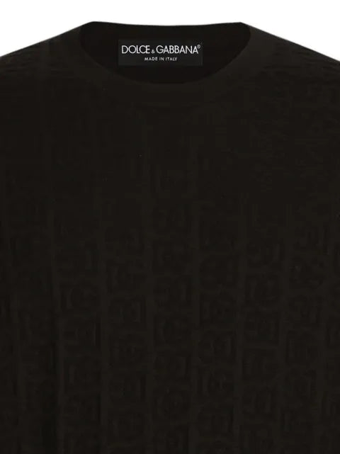 Dolce & Gabbana logo-jacquard sweater