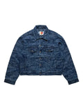 Sky High Farm Angry Chore "Green" denim jacket