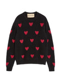Valentino Garavani heart-patterned sweater