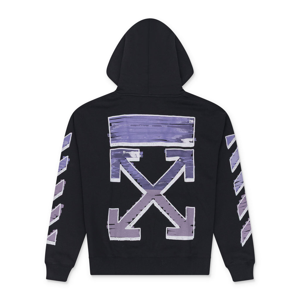 Black Marker Arrow Hoodie
