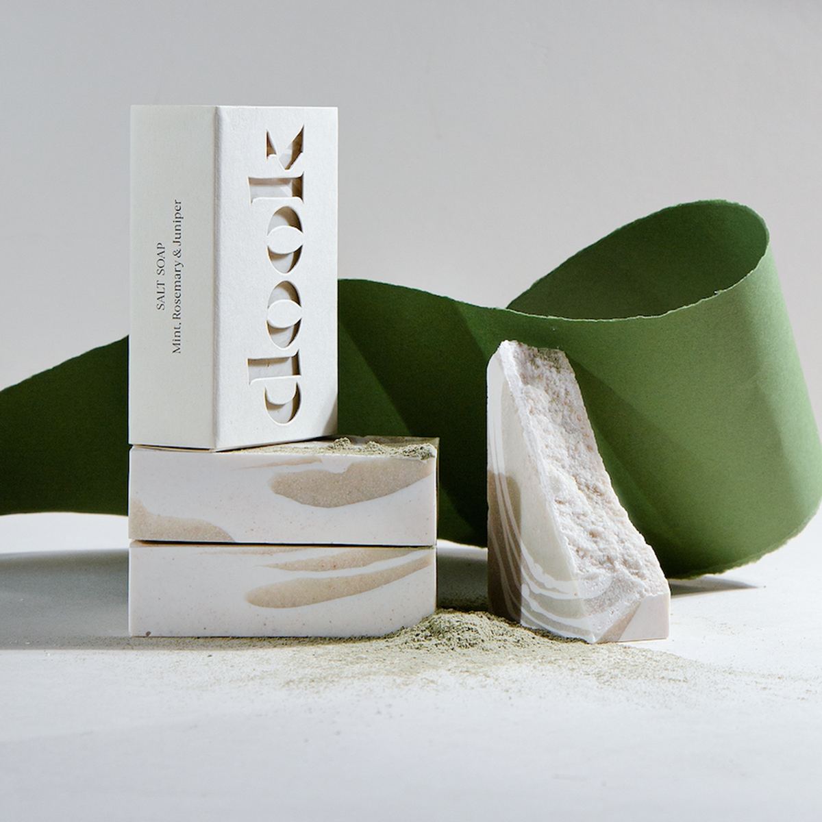 Dook Scottish Salt Soap: Mint, Rosemary & Juniper
