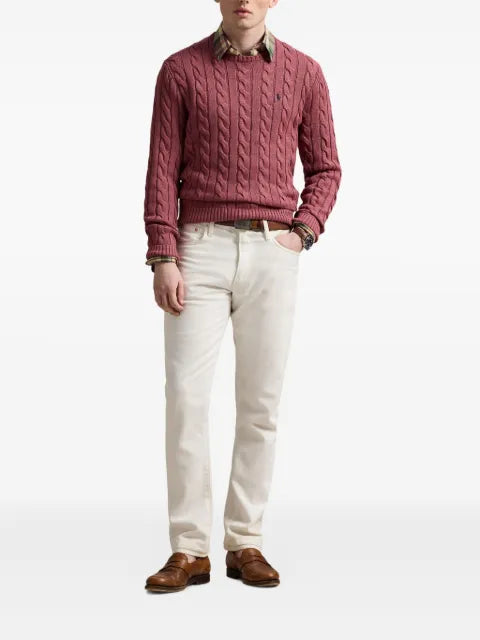 Polo Ralph Lauren cable-knit crew-neck jumper