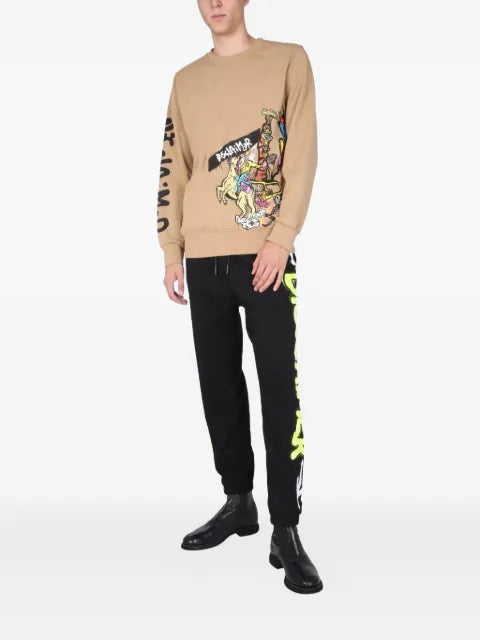 DISCLAIMER graphic-print sweatshirt
