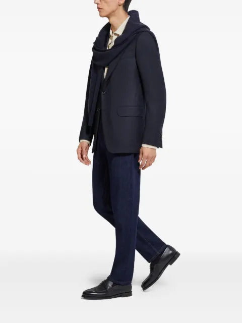Zegna single-breasted wool blazer