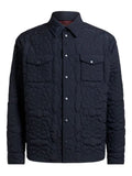 ETRO quilted floral-pattern overshirt