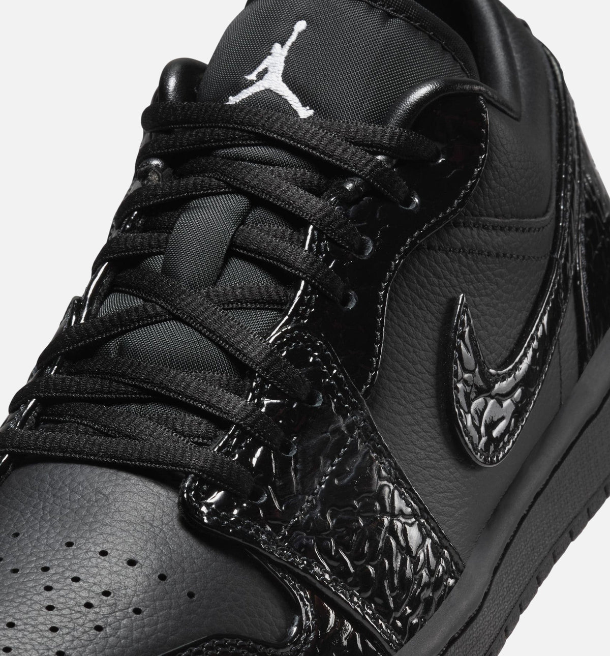 Air Jordan 1 Low Patent Elephant Women's Sneakers