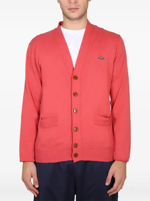 Vivienne Westwood patch-pocket buttoned cardigan