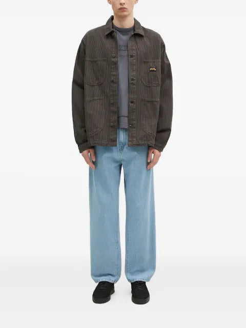 stan ray striped overshirt