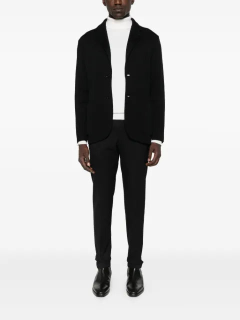 Lardini patch-pockets wool blazer