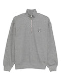Maison Kitsuné fox-head half-zip sweatshirt