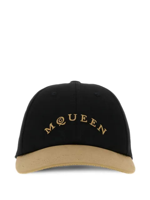 Alexander McQueen two-tone baseball cap