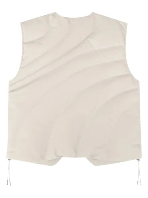 HELIOT EMIL layered padded gilet