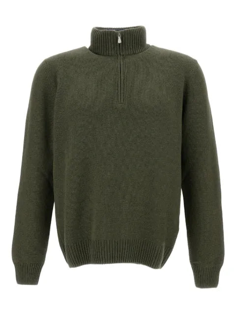 Gran Sasso zipped turtleneck sweater