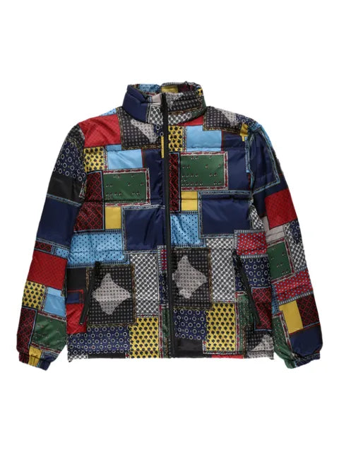 Stüssy patchwork puffer jacket