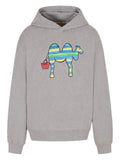 Marni cotton hoodie with animal alphabet print