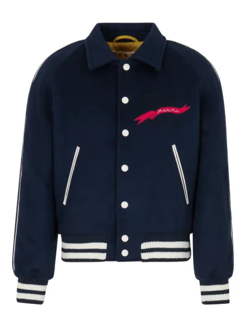 Marni embroidered bomber jacket
