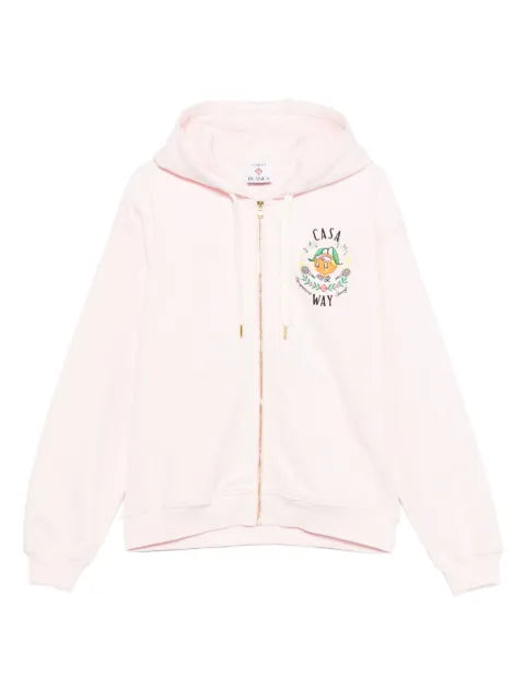 Casablanca Casa Way full-zip hoodie
