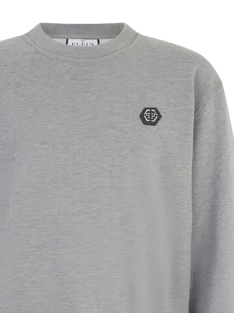 Philipp Plein logo patch sweatshirt