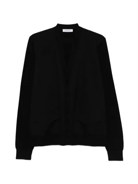 Givenchy cardigan in cotton knit with Givenchy Paris jacquard
