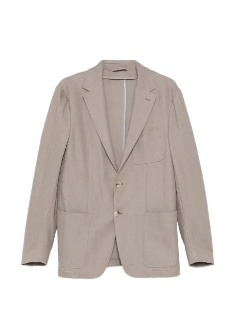 Canali herringbone blazer