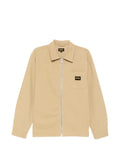 stan ray logo-patch shirt jacket